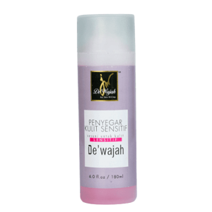 DE' WAJAH PENYEGAR KULIT SENSITIF (180ml)
